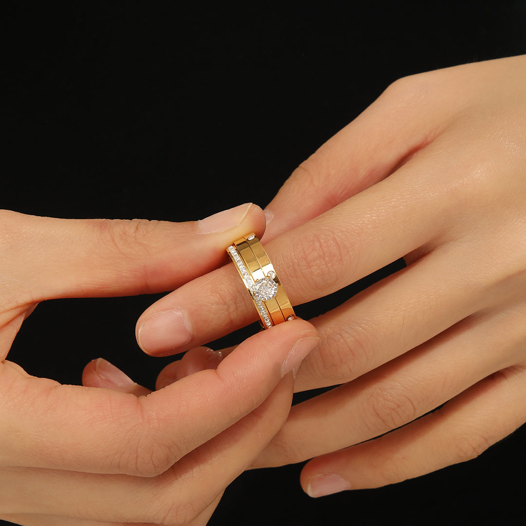 Shopifi™ Minimalist Gold Rings