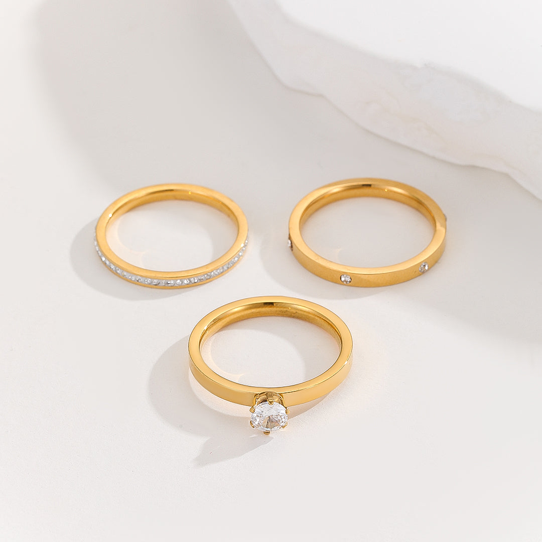 Shopifi™ Minimalist Gold Rings