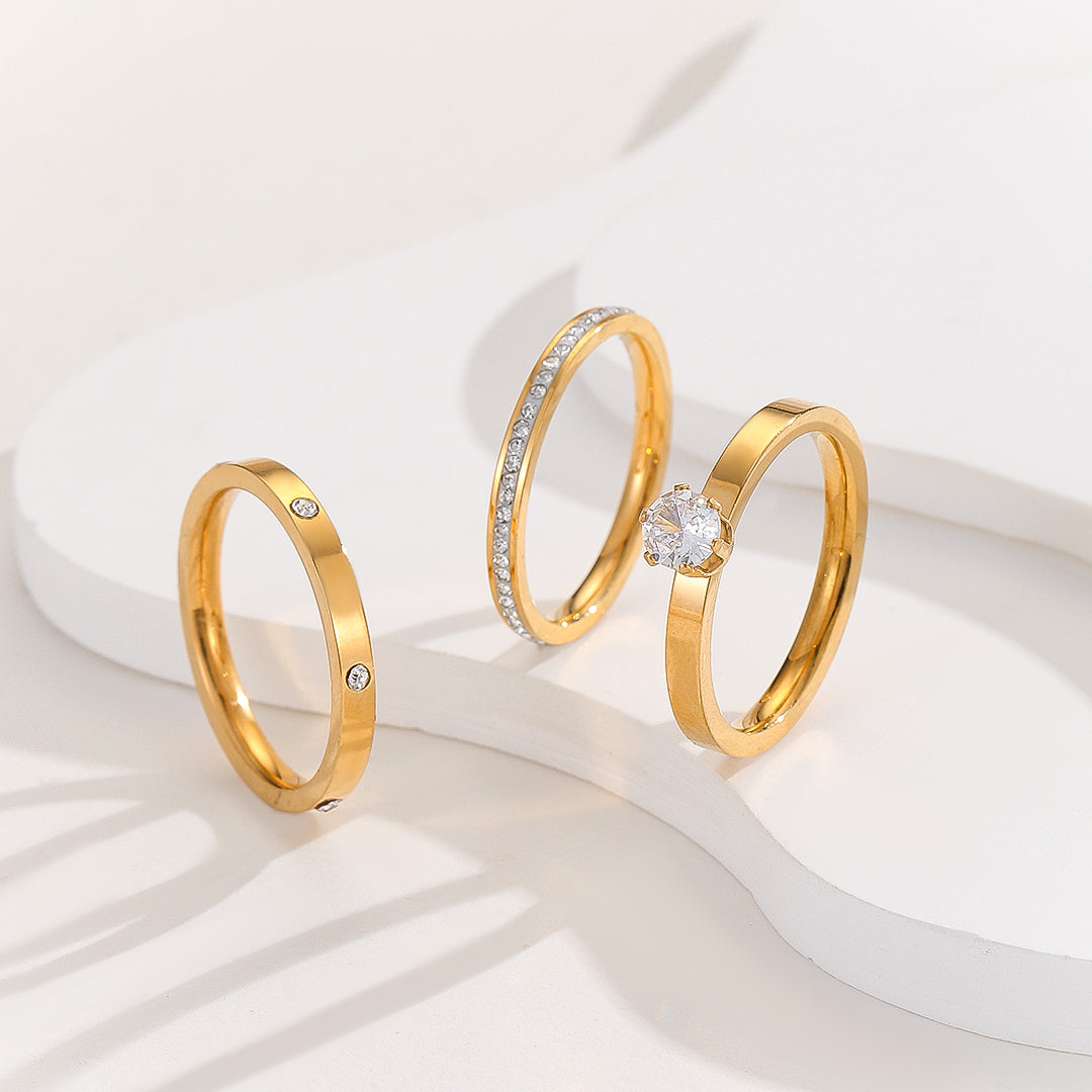 Shopifi™ Minimalist Gold Rings