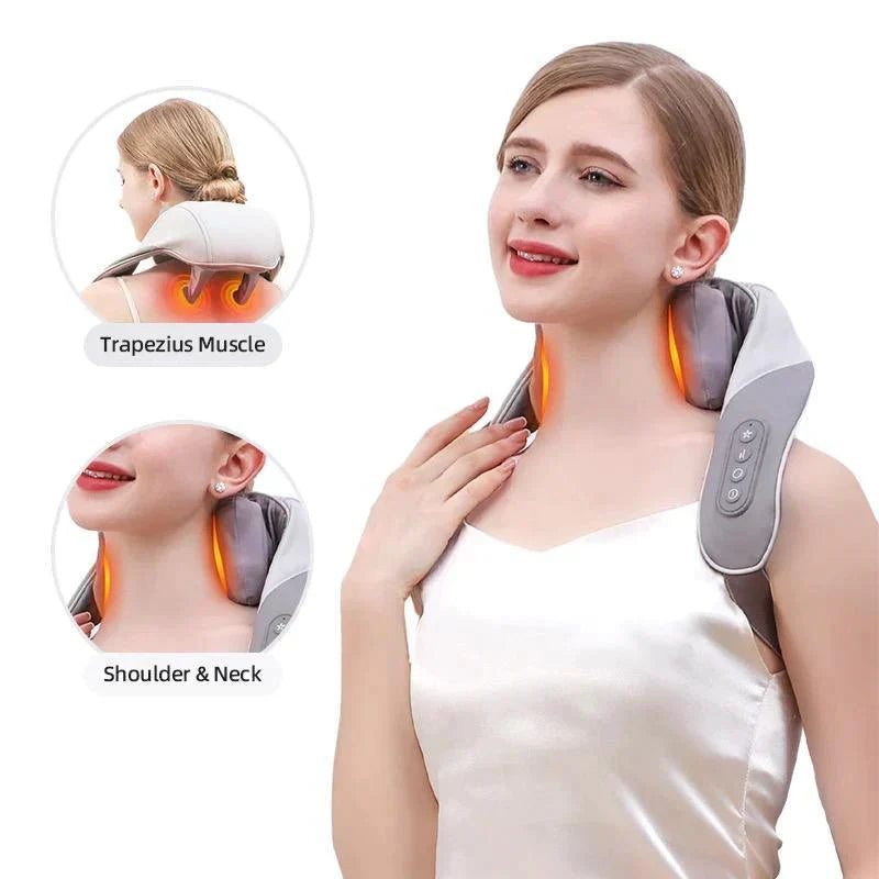 Shopifi™ Neck shoulder back waist kneading massager