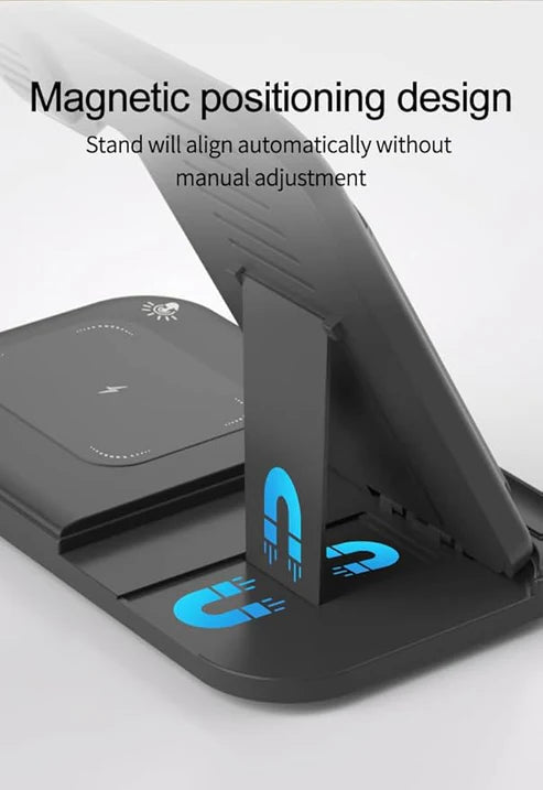 3 in 1 Wireless Charger for Easy & Fast Charging